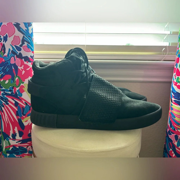 Adidas Originals Tubular Invader Strap Sneakers - Picture 1 of 9
